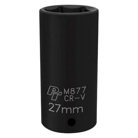 PERFORMANCE TOOL 1/2 In Dr. Deep Impact Socket 27Mm Socket Dp Imp 2, M877 M877